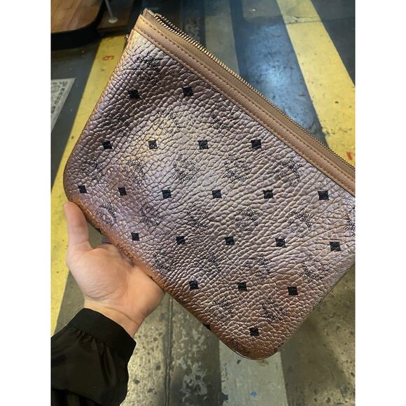 MCM Designer Womens Purse And Hand Bag Set - Picture 4 of 9